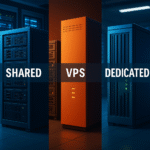 shared vs VPS vs dedicated hosting